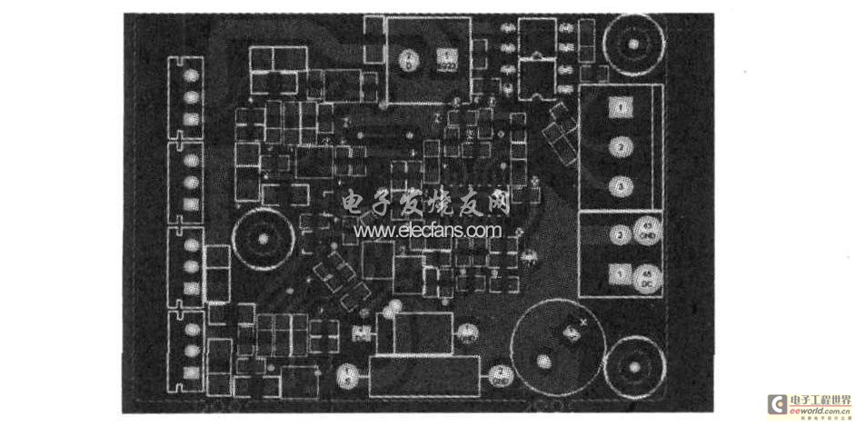 驱动电路PCB板设计图