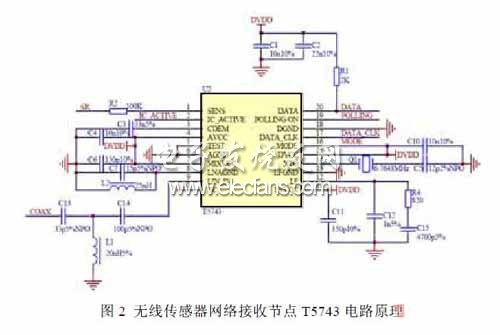 接收节点电路