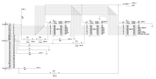 并行控制端口原理图
