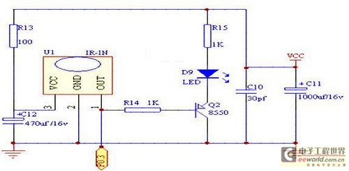 红外遥控密码锁的设计与实现