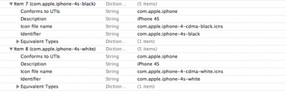 iTunes beta外泄的iPhone 4S型号