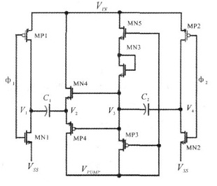 改进后的电荷泵