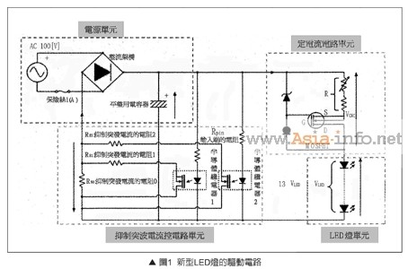 新型LED灯驱动电路