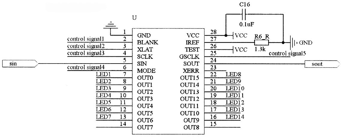 图5 TCL5941电路图