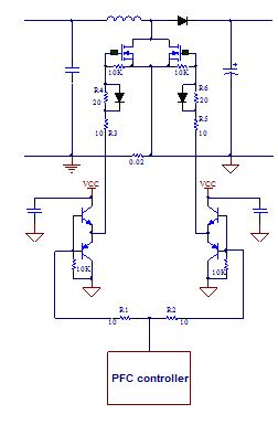 图15：完全隔离并联驱动电路