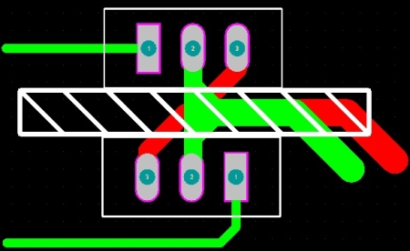 图17：并联MOS散热片共用(背靠背)