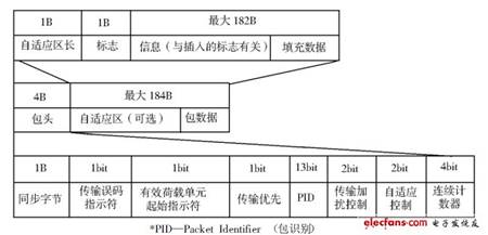 图3 TS 包的结构