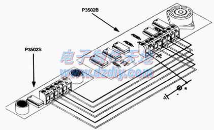 介绍一款常见的倒车雷达Ultrasonic detector