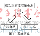 UWB雷达专用微功率直流高压电源的设计