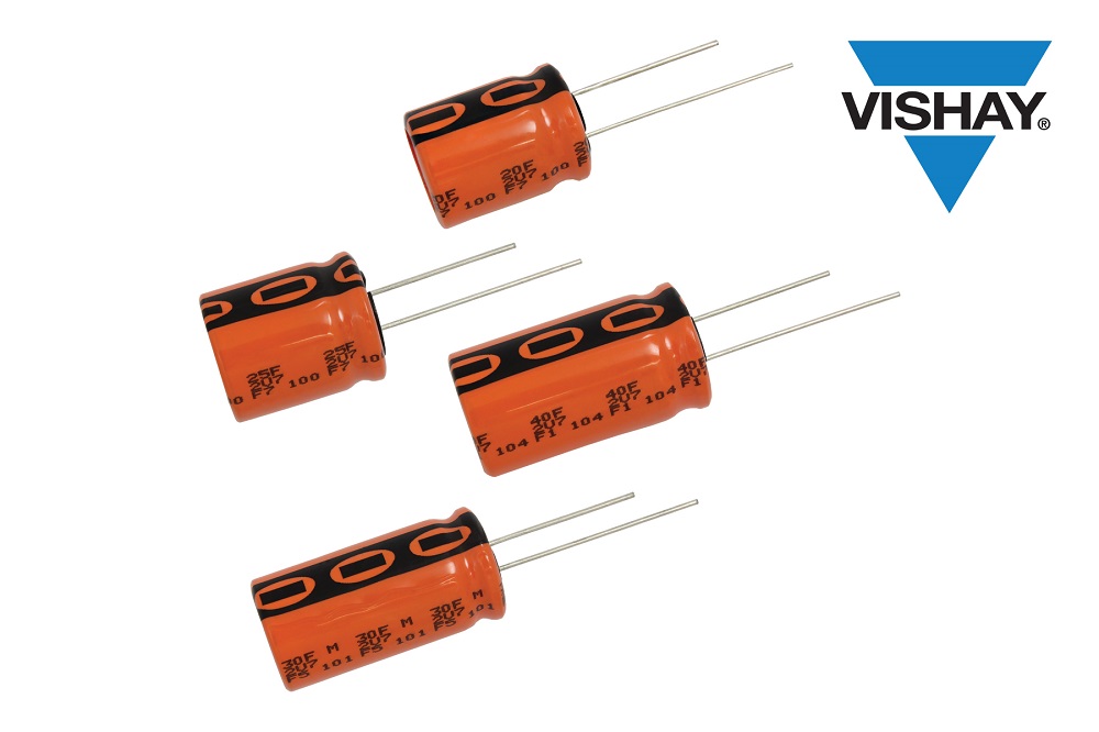 Vishay推出具有长寿命、高耐潮特性的3 V加固型ENYCAP™储能电容器