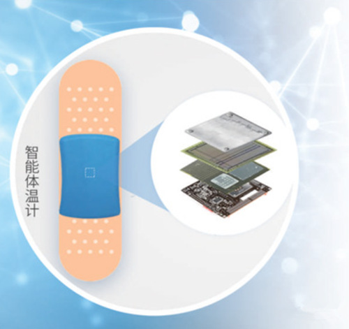 可穿戴式体温计“腋下创可贴”
